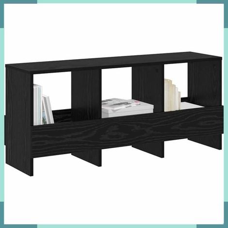 Porte-revues - 890961 - Chêne noir - 102 x 30 x 45 cm - Bois d'ingénierie (1/5)