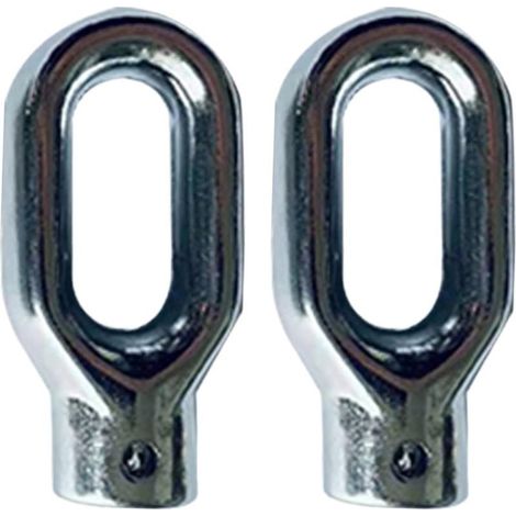 TIVCROXS - Crochet de manivelle d'auvent rétractable 2 pièces en Alliage d'aluminium pièces de Rechange 'auvent œil 'engrenage Minimaliste résistant aux intempéries pour engrenage à vis sans Fin 'e (1/5)