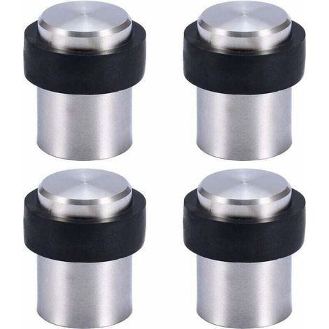 Türstopper für Holztüren, 4,6 cm, aus Edelstahl, Türanschlag, Türblockierer, (4er-Pack) (1/4)
