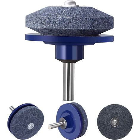 Affteur de lame professionnel – Affteur d'outils de jardin robuste Multifonction précis, bleu (1/5)