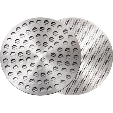 filtres à expresso réutilisables en métal de 53 mm, en acier inoxydable de 0,8 mm d'épaisseur, accessoires de café pour barista à domicile