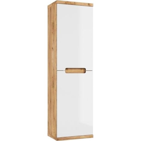 Wandhängende Badezimmersäule 40 Eiche Craft Ronda NEU