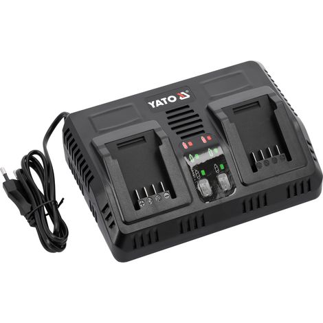 YATO Doppelladegerät 18V 2.2a