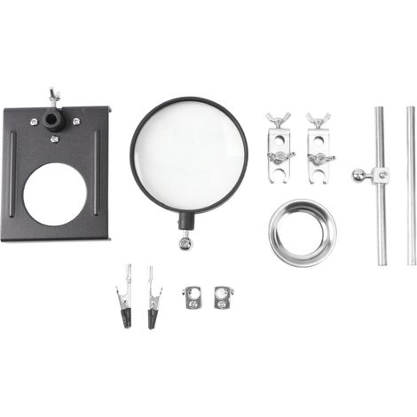 Magnifying Glass Soldering Station Desktop Welding Repair with Auxiliary Clip Stand for PCB Mobile Phone Circuit Board