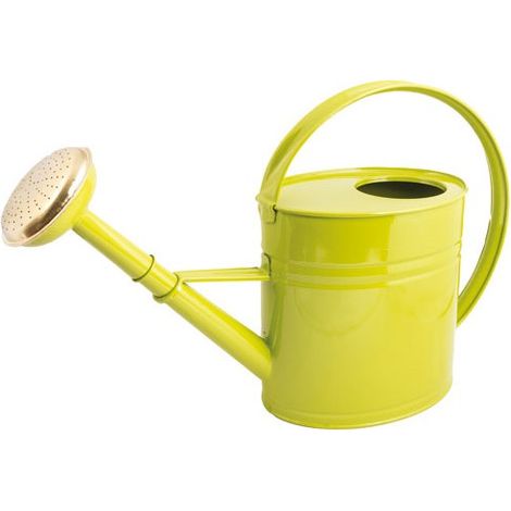 Arrosoir ovale GUILLOUARD Nogent 4 L Vert Olive acier galvanisé bec fin