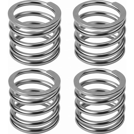 4 Pcs 231352-0 Ressort de Débroussailleuse, 2×2×1.8 cm, Argent Ressorts de Compression pour DUR181 DUR181Z DUR181RF, Ressort de Tête de Coupe en Acier à Ressorts, pour Bobine (1/5)
