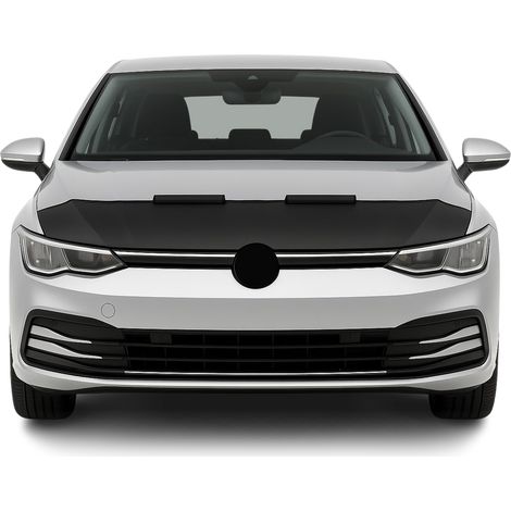 OMAC Bra de Capot pour VW Golf mk8HB 3Portes 2019-2026 en Vinyle Noir (1/5)