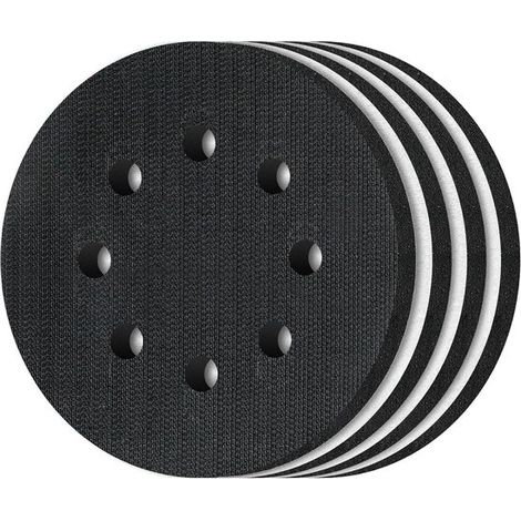 Schleifpad Filz 125 mm für Exzenterschleifer, 4 Stück (1/5)