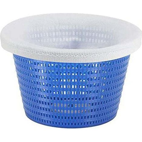 Verpackung mit 20 Poolskimmern, elastischen Nylonfiltern mit überschüssigem Pollen, weiß und beschädigt (20er-Packung) (1/5)