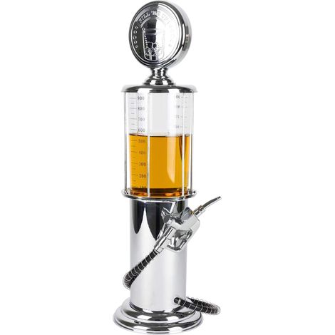 Distributore di Bevande - MISTER GADGET - Pompa di Benzina - Vintage - Argento