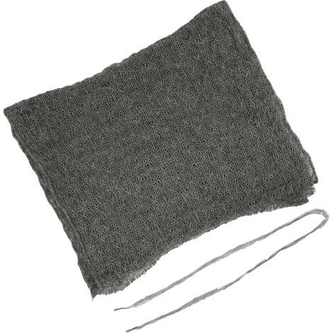 Couverture pour bébé, douce et hypoallergénique, avec bandeau intégré, accessoires de photographie (Gris) (1/5)