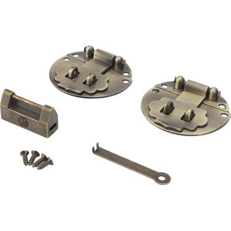 Ensemble de loquets vintage Cryfokt en alliage de zinc pour (1/5)