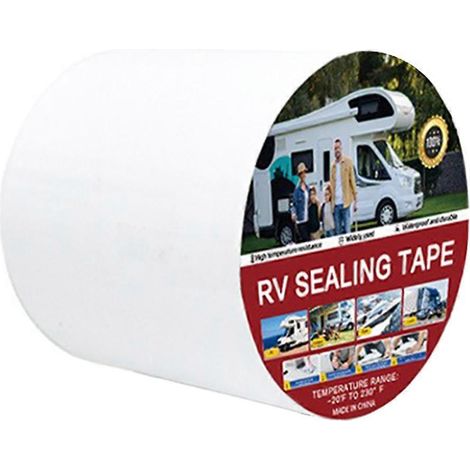 Ruban d'étanchéité butyle pour toitures de camping-cars et caravanes étanche et professionnel 1 mm x 10 cm x 15 m. (1/5)