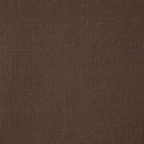 HOMESCAPES Einfarbiger Baumwollstoff braun – Meterware, 150 cm breit