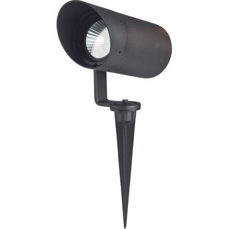 projecteur à led - europole tube 2 switch - 10w - cct - noir - europole 38216