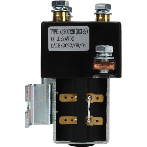 Contacteur inverseur 24V 200A DC182 pour moteurs électriques, solénoïde étanche IP50 pour camions et tracteurs (1/5)