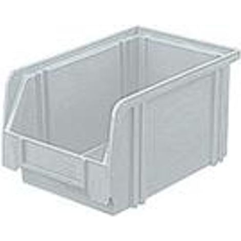 LA-KA-PE Sichtlagerkasten LK 3 grau 230/200x140x130 mm (1/2)
