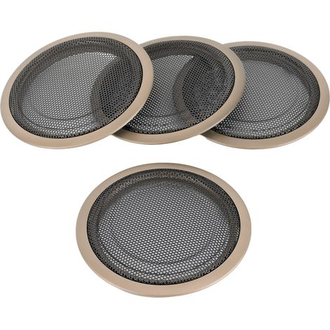 4 Türlautsprecher-Rahmenblenden für BMW 3er F30/F35, beige Lautsprecherblende, 4er-Set, Car-Audio-Zierblende. (1/5)