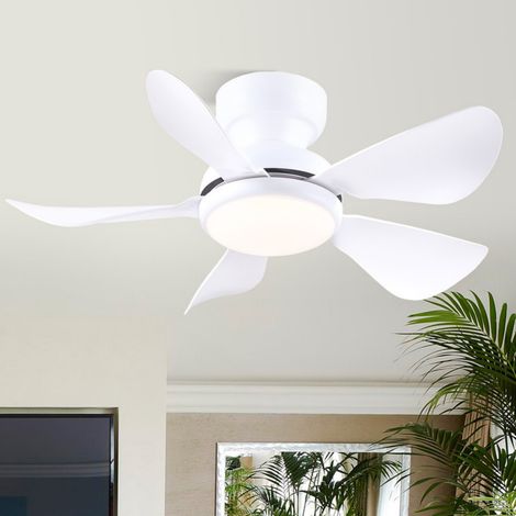 Kviflon ventilateur de plafond LED blanc 91 cm, 6 vitesses, 3 CCT