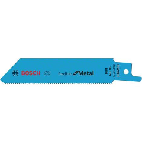 Bosch 5x Säbelsägeblatt S 522 EF Flexible for Metal - 2608656012