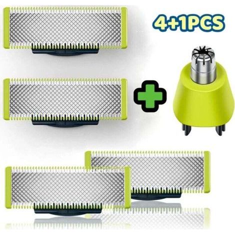 Für OneBlade Rasierklingen, kompatibel mit OneBlade Ersatzklingen Pro für Herren, 4 + 1 Packung (1/5)