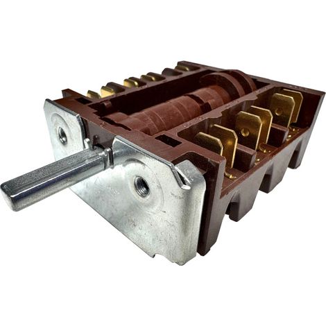 XZ307 Stufenschalter Drehschalter 250V 16A 11Pin Schalter für Elektroheizer uvm. (1/4)