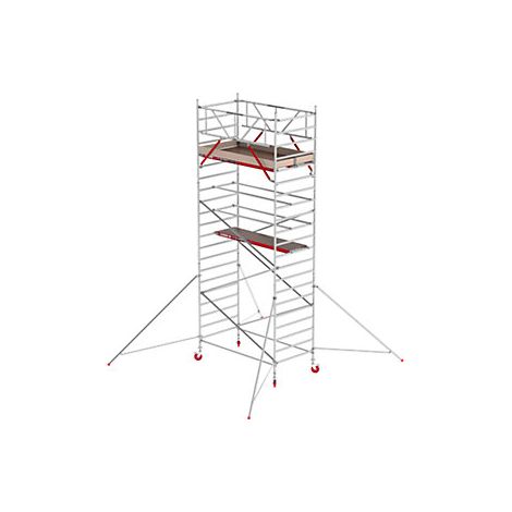 Andamio rodante RS TOWER 42 ancho  plataforma de madera 