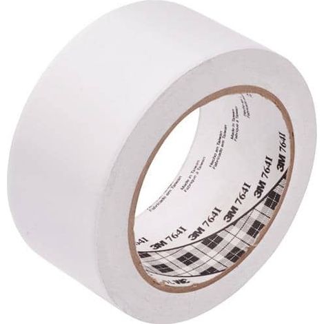 3M Allzweck-Weich-PVC-Klebeband 764i PVC weiß L.33m B.50,8mm Rl.3M (1/2)