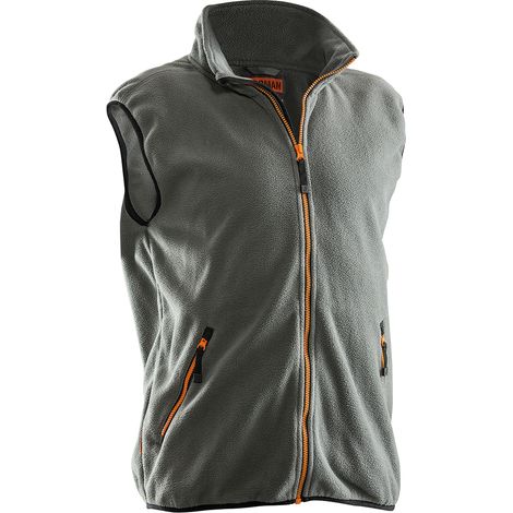 Jobman Fleeceweste 7501 Grau Gr. XXL (1/3)