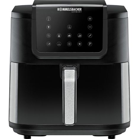 Rommelsbacher FRH 1700 Heißluftfritteuse schwarz 8 Liter (1/5)