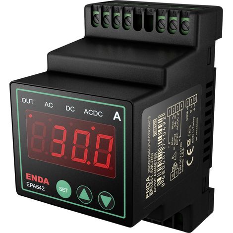 Enda AC/DC-Amperemeter ENDA EPA542-LV-R-RSI Digitales Hutschienenmessgerät