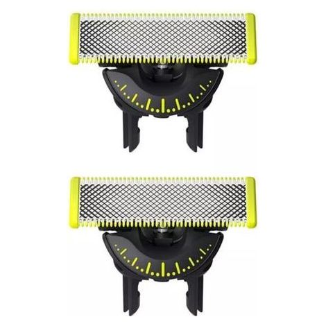 Têtes de rasoir Philips OneBlade 360 lot de 2 rechange rotation pivotante compatible QP25xx QP26xx QP27xx QP28xx et Pro (1/3)