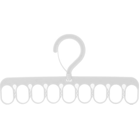 Hat Rack Sock Rack Can Rotate 8 Hang Windproof Drying Underwear Rack Multifunctional Home Furnishing Wardrobe Storage (1/4)