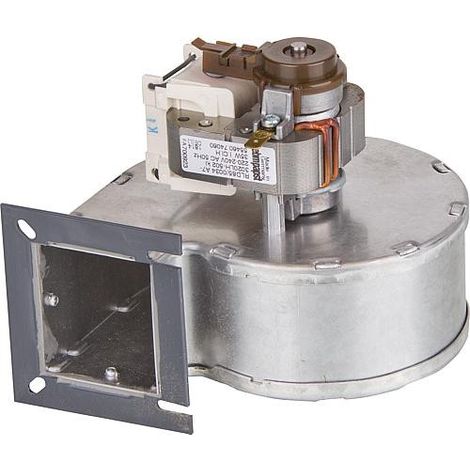 Ventilateur de bruleur avec clapet d'aération pour bruleur Atomos A25 (1/2)