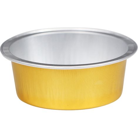 Récipient pour outil d'épilation, bol en aluminium doré, bol pour faire fondre la cire en grains (1/5)