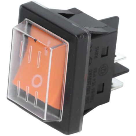 Interrupteur étanche bateau 4 broches ON/OFF avec capot ABS pour appareils électriques 125/250VAC (1/5)