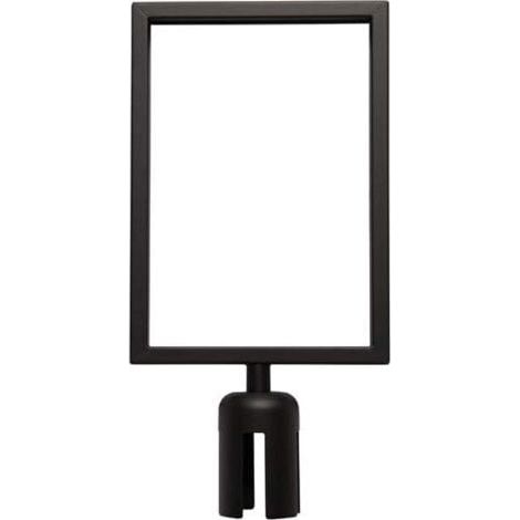 Tableau d'affichage A4, vertical, avec sangle, noir, A4 vertical (1/2)