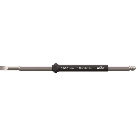 Wiha Wechselklinge Schlitz für easyTorque 3,5 mm x 110 mm (1/2)