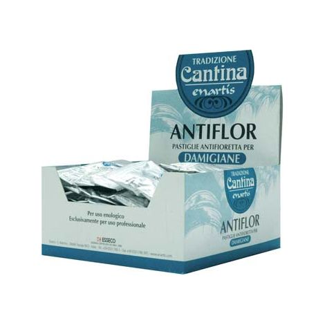 ANTIFIORETTA ENOLOGICO ANTIFLOR DAMIGIANE ESSECO - CF=PZ 40X12- 1 confezioni
