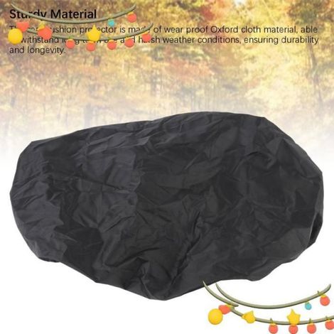Housse De Siege De Moto - Tissu Oxford Impermeable Anti-poussiere - Pour Scooter Et Moto - Taille M (1/5)