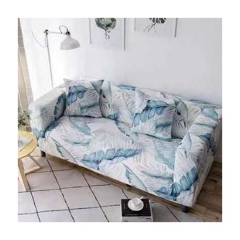 Kompletter Sofabezug, elastischer, rutschfester Bezug aus dickem Polyester für das Wohnzimmer
