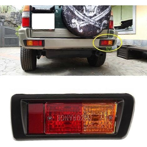 Rücklicht für Toyota Land Cruiser LC90 3400 FJ90 FJ95 2700 (1996–2003), Nebelschlussleuchte und Blinker, Teilenummer 81560-60440--R (1/5)