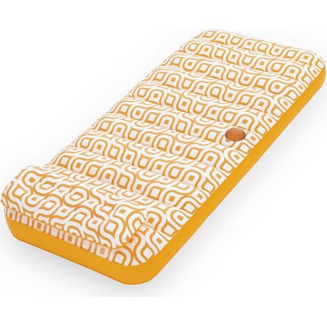 1,83 mx 84 cm Comfort Pluche Deluxe Drijvende Mat (1/5)