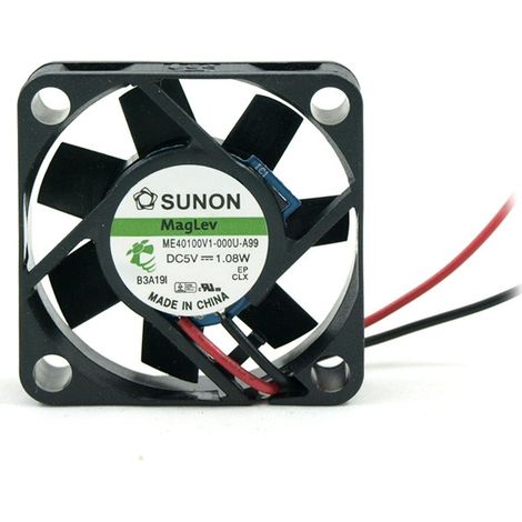 Ventilador 5Vdc Medidas 40x40x10mm 2 Cables 0,83W VAPO Sunon