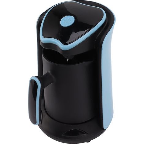 Cafetière électrique 500 ml, acier inoxydable, thermos, bleu, pour bureau, fiche UE 220V (1/5)