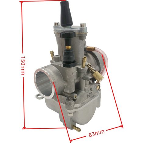 PWK28 carburetor with accessories, standard color, new 404-089 jet engine (1/4)