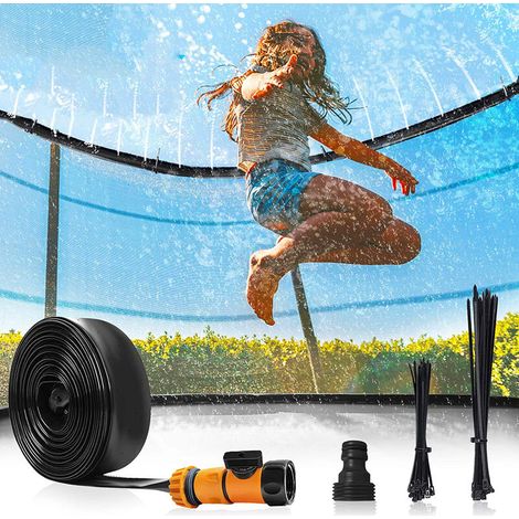 Sprinkler for Kids Trampoline, Summer Sprinkler for Trampoline Water Park Outdoor Water Games Garden Toys Sprinkler Water Park for Boys Girls and Adults(8M) (1/5)