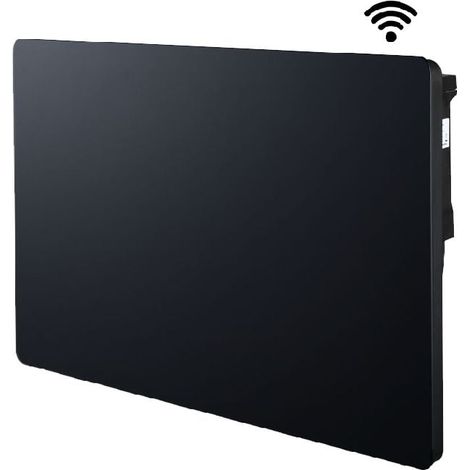 Radiateur à inertie connecté Wifi 1500W – Résistance en aluminium – Écran rétro éclairé – Programmation hebdomadaire – Pour 15 à 20m2 – Atenza (1/4)