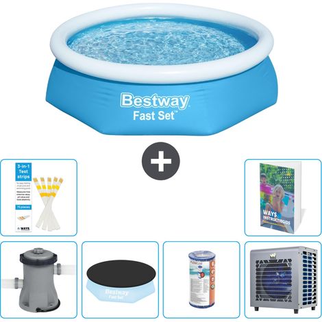 Bestway Piscina Bestway Fast Set Rotonda - 244x61 cm - 7-pezzi  S203 (1/5)