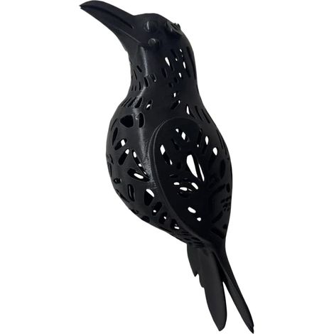Lanterne Corbeau Déco Corbeau 3D Gothique Lampe Suspendue Déco Maison Pour Propriétaires Jardiniers Passionnés D'Extérieur Jardin Patio Salon Chambre Bureau (1/5)